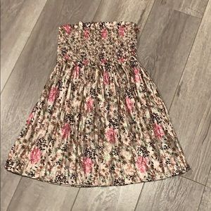 Elastic Tube Top Silky Flirty Top